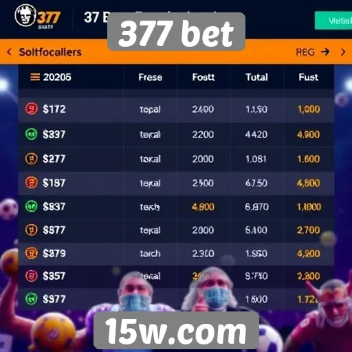 Comparativo de bonificações na 377 bet