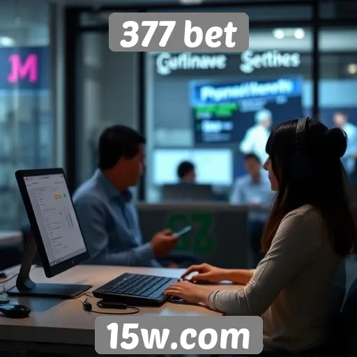 Serviço de atendimento ao cliente na 377 bet